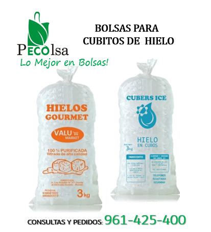 BOLSAS PARA HIELO